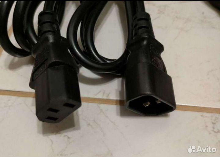 Кабель питания компьютера/принтера/телевизора/ибп
