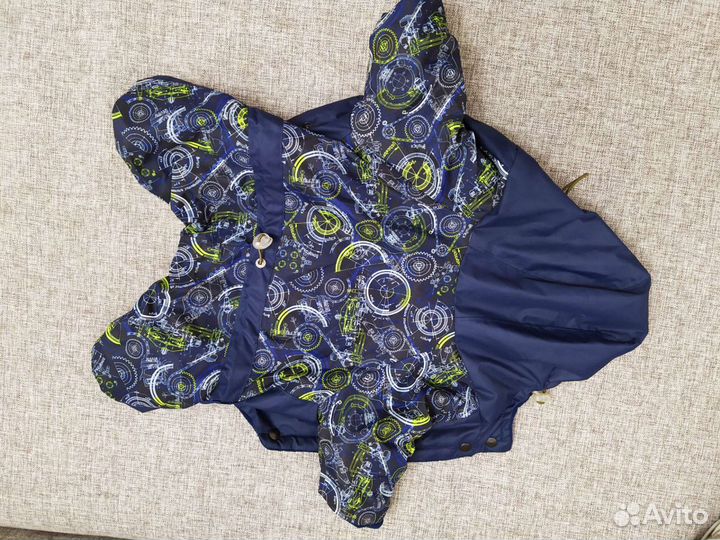 Комбинезон (зима) для маленькой собаки по спинке 3