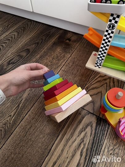 Развивающие деревянные игрушки