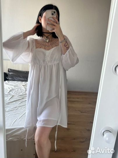 Платье белое lolita core