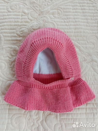 Шапка шлем для новорожденного 