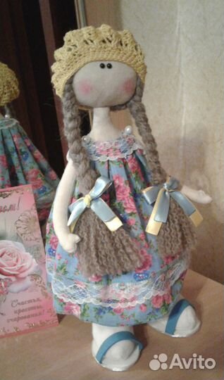 Кукла интерьерная