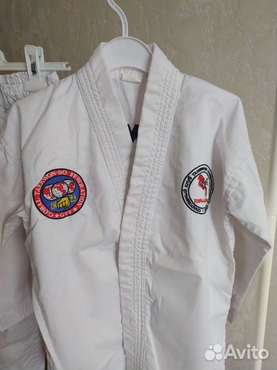 Костюм для тхэквондо 134 размер