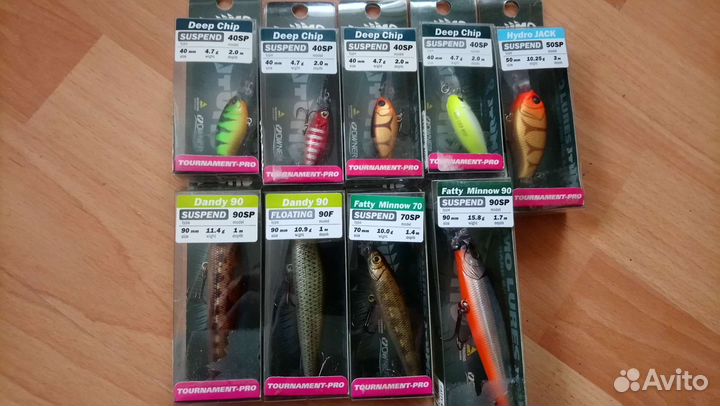 Воблеры, ратлины, блесны, джерки, балансиры