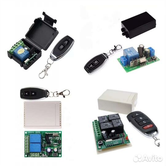 Радиореле, Пульт Беспроводной 1/2/4 канала Копия