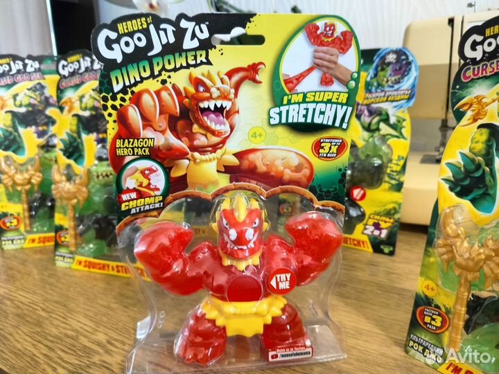 Гуджитсу блейзагот боевые Челюсти goojitzu dinopow