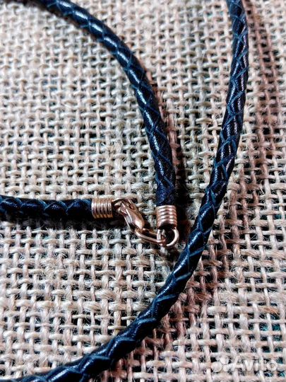 Кожаный шнурок - гайтан для крестиков и кулонов