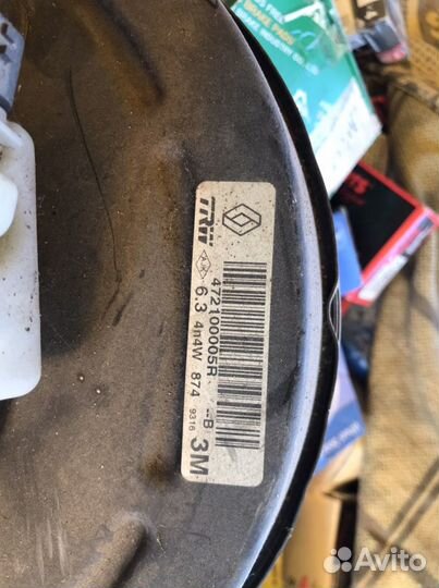 Ваккумный Усилитель тормозов Renault megane 3