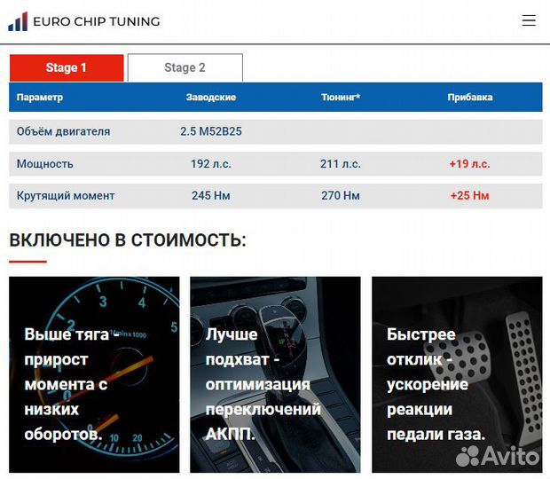 Чип тюнинг BMW 5 series 525i E60 192 лс 2.5