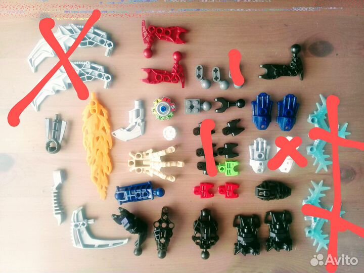 Lego Bionicle детали