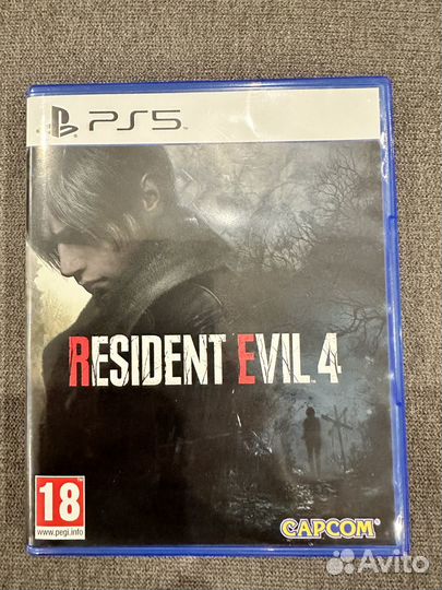Resident evil 4 remake ps5 диск