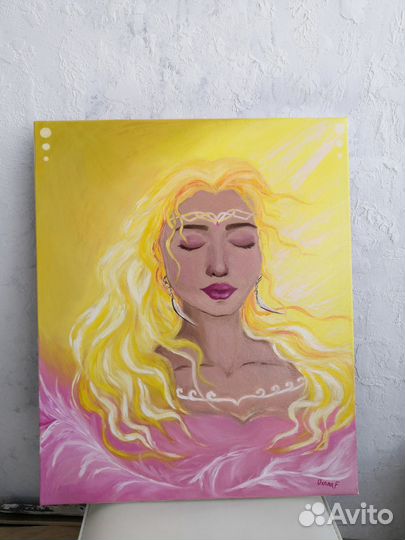 Картина маслом на холсте 