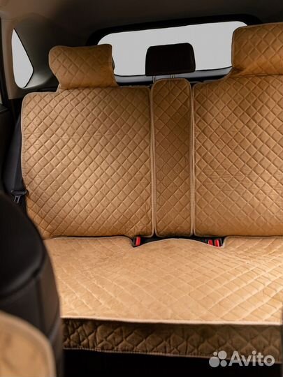 Накидки на сиденья из велюра