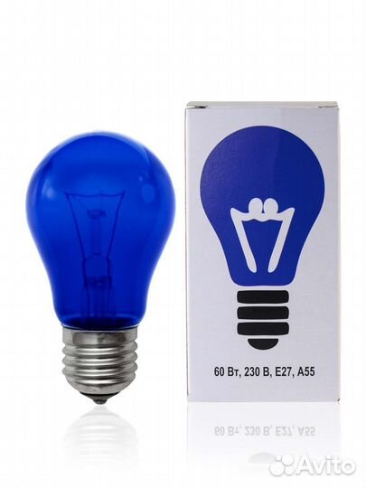 Синяя лампа (для рефлектора Минина). Только опт