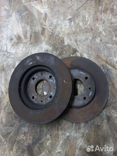 Тормозные диски передние, задние lancer 9