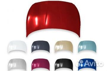 Капот Priora в цвет