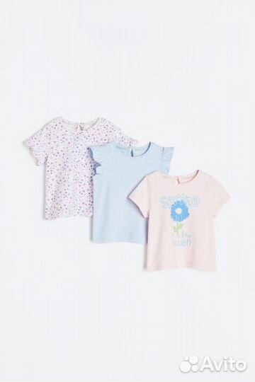 Футболка H&M комплект для девочки