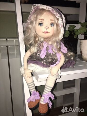 Текстильная кукла, интерьерная