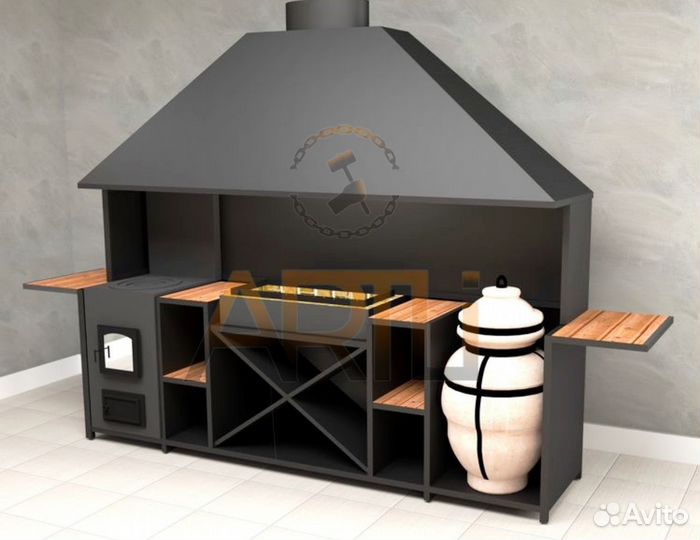 Мангальная зона с тандыром от производителя #730