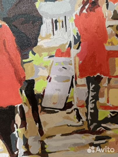 Раскрашенные картины по номерам