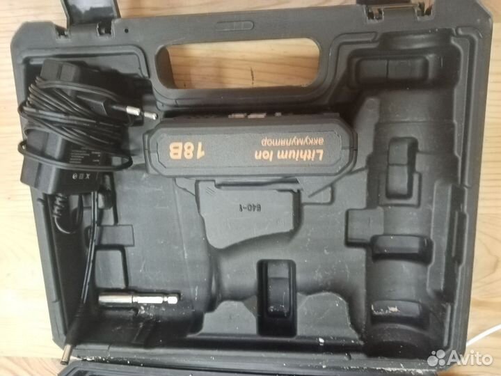 Шуруповерт Вихрь да-18Л-2 К/Б