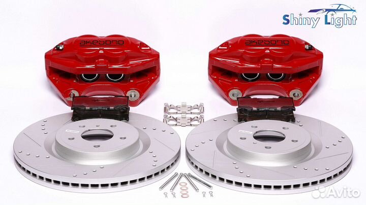 Комплект тормозов 355*32 Akebono для Infiniti