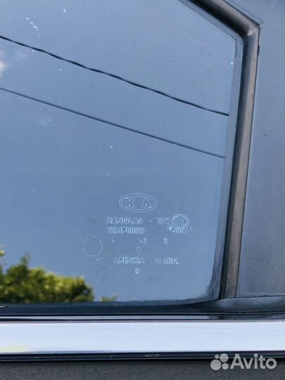 Форточка двери задней левой Киа Маджентис 2