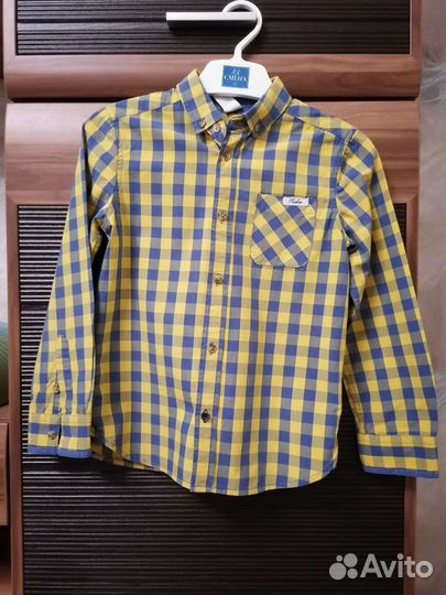 Рубашка на мальчика, рост 122