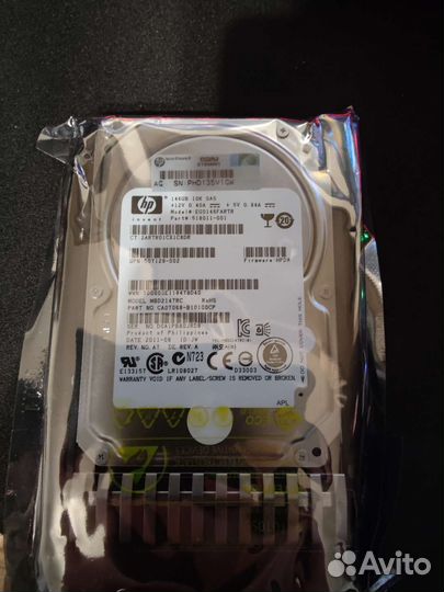 Жесткий диск HPE SAS 146 GB 518011-001