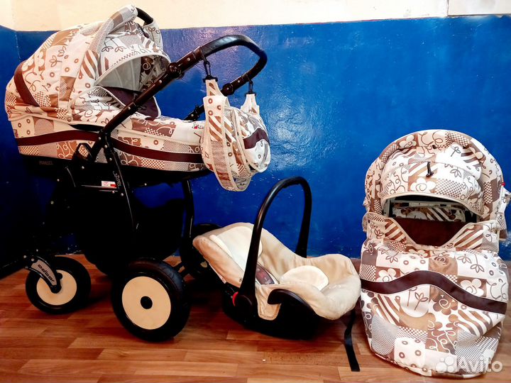 Коляска 3 в 1 Zippy Marsel Adbor