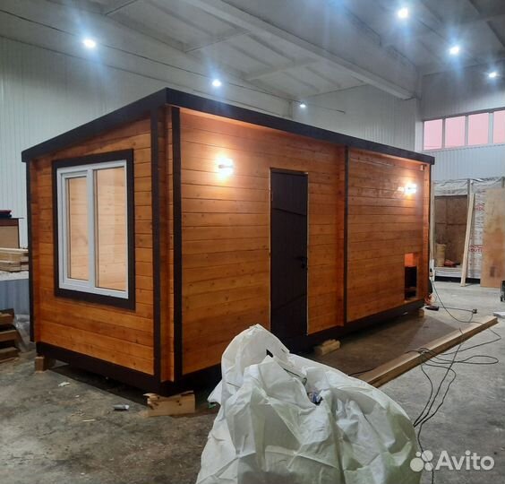 Баня 6 на 2,4 / Баня из бруса