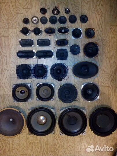 Динамики 2гд/4гд/10гд/25гдн/Sony/Audax France