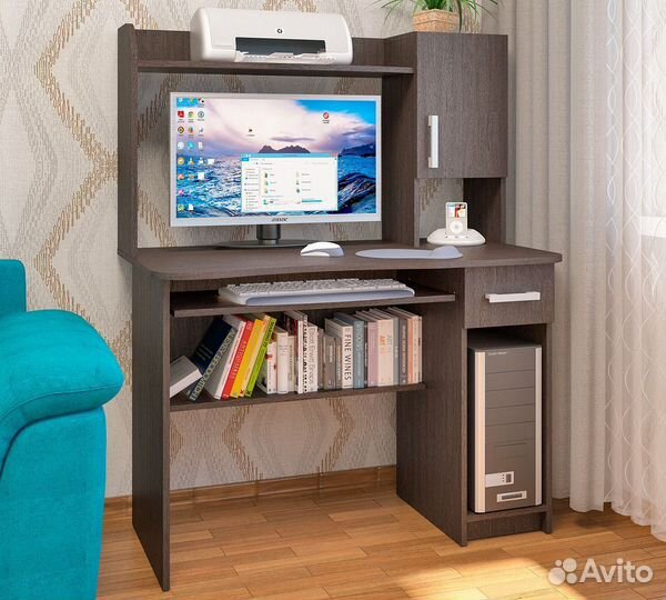 Стол компьютерный ски- 19