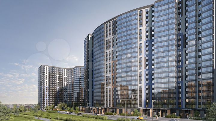 Квартира-студия, 25,1 м², 4/22 эт.