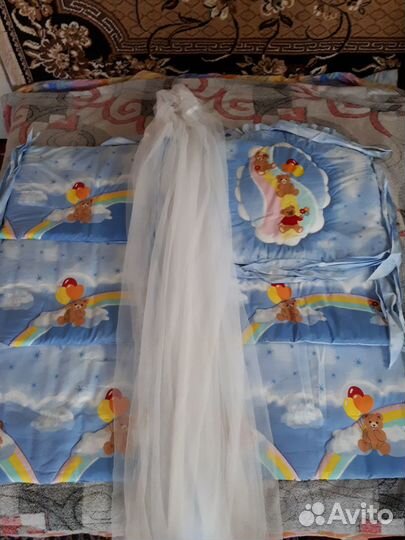 Бортики в детскую кроватку