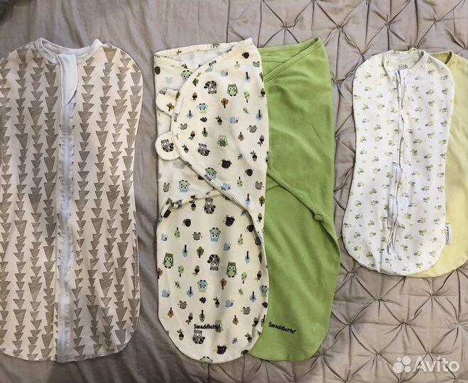 Пеленки (конверты) SwaddleMe, H&M, Mothercare