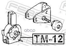 Подушка двигателя передняя TM12 Febest