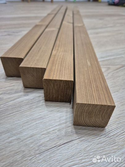 Брусок деревянный из ообработанной сосны 40х60х3000