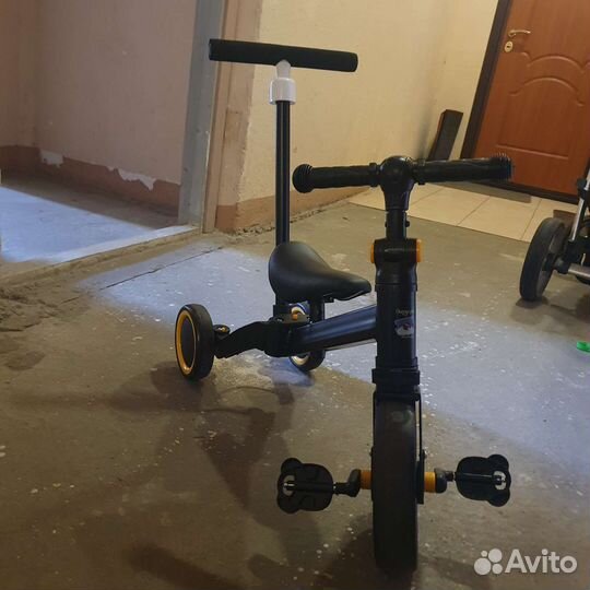 Детский велосипед+беговел