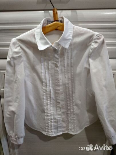 Блузки школьные 122 128