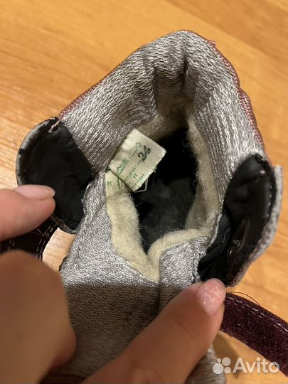 Ботинки демисезонные для девочки 24 размер