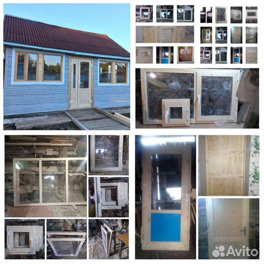 Делаем деревянные окна и двери