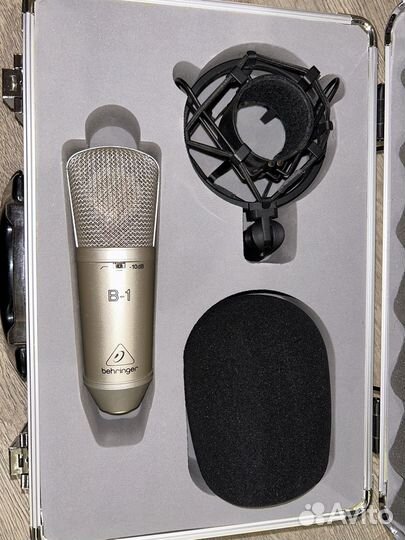 Студийный микрофон behringer b 1