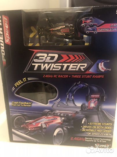 Машина на р/у 3D Twister (3Д Твистер) с рампой