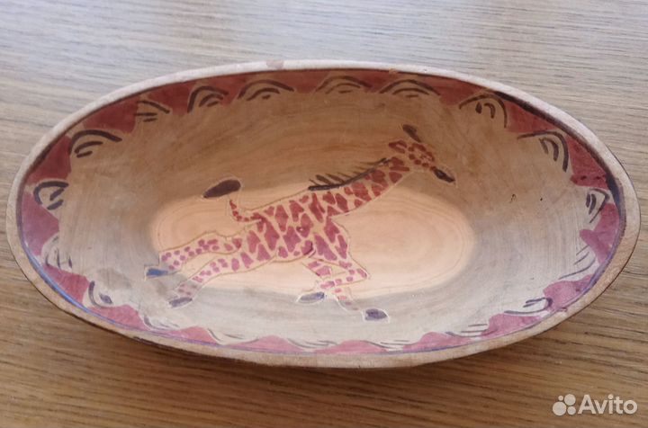 Вазочка деревянная 