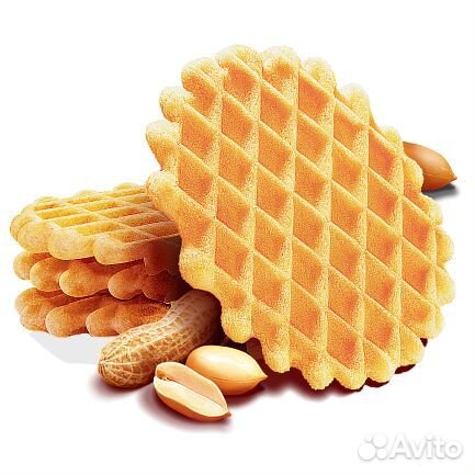 Вафельное печенье Акульчев с Арахисом 220г (опт)