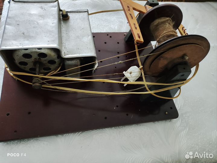 Электропрялка самодельная железная