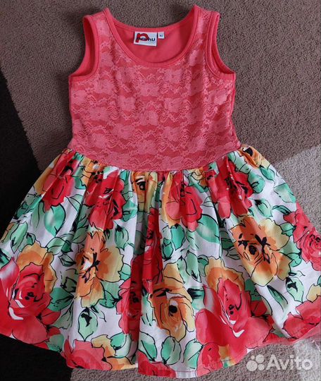 Платье и сарафан на девочку р134/140