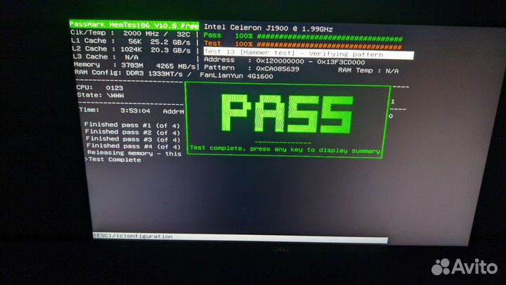 Оперативная память DDR3 4 gb