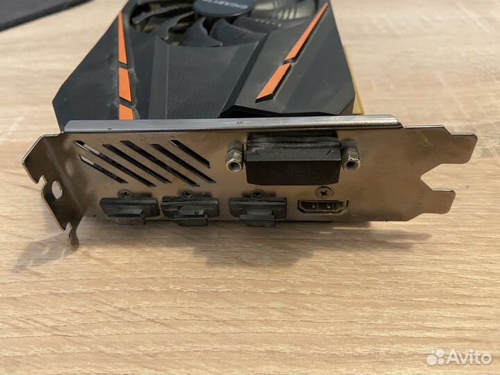 Видеокарта gtx 1060 6gb gigabyte
